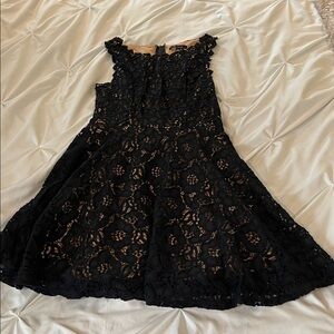 City Studio Black Lace Kids Dress